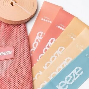 🪅 Squeeze Elastic Exercise Sports Resistance bands Home  Gym Equipments